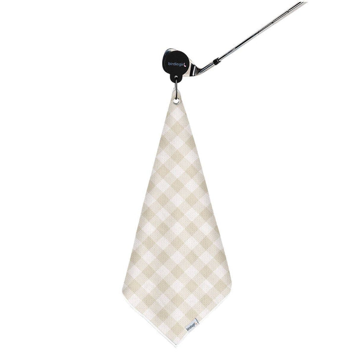Gingham Neutral Towel