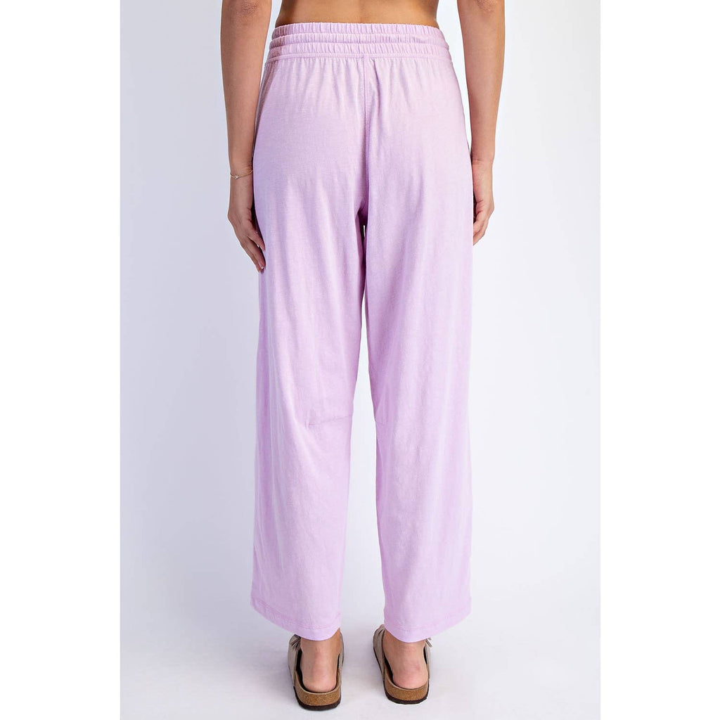 Cotton Slub Barrel Pant