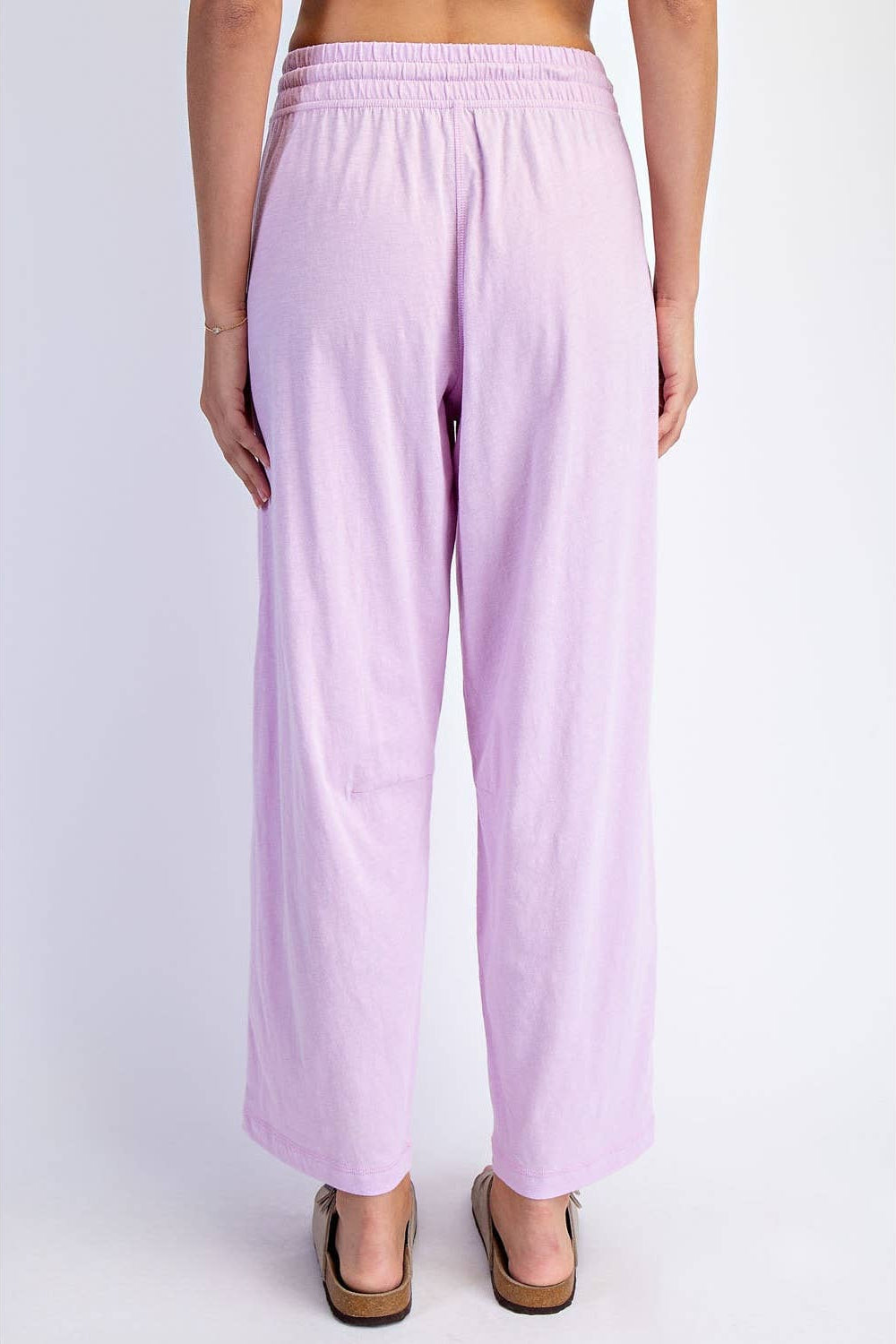 Cotton Slub Barrel Pant