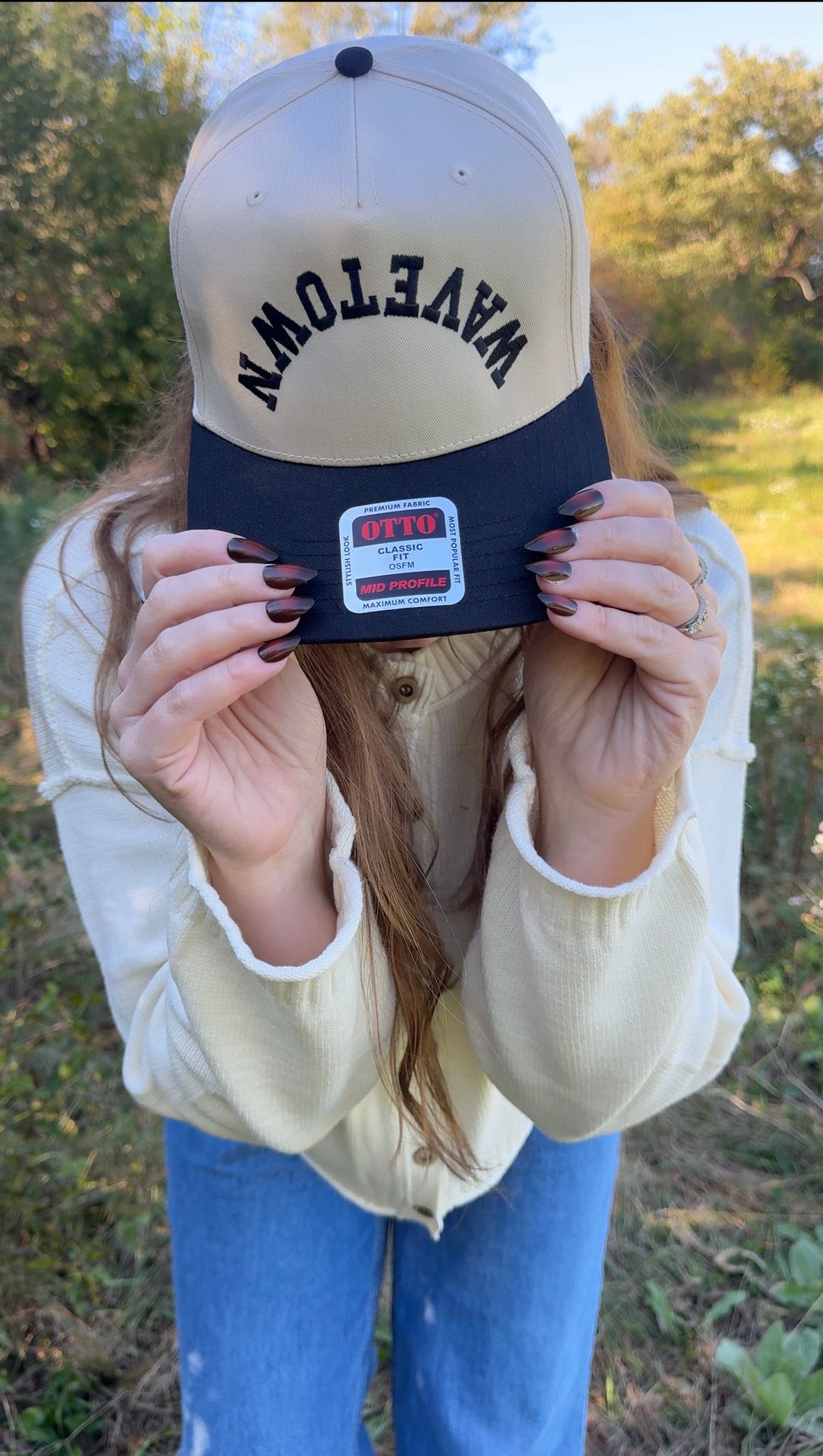 “Wavetown” Custom Embroidered Hat