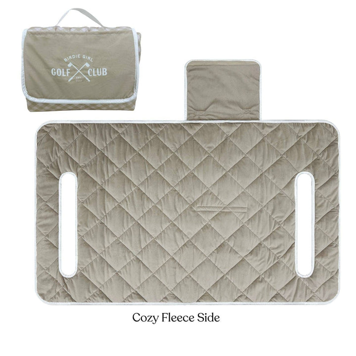 Gingham Neutral Cover