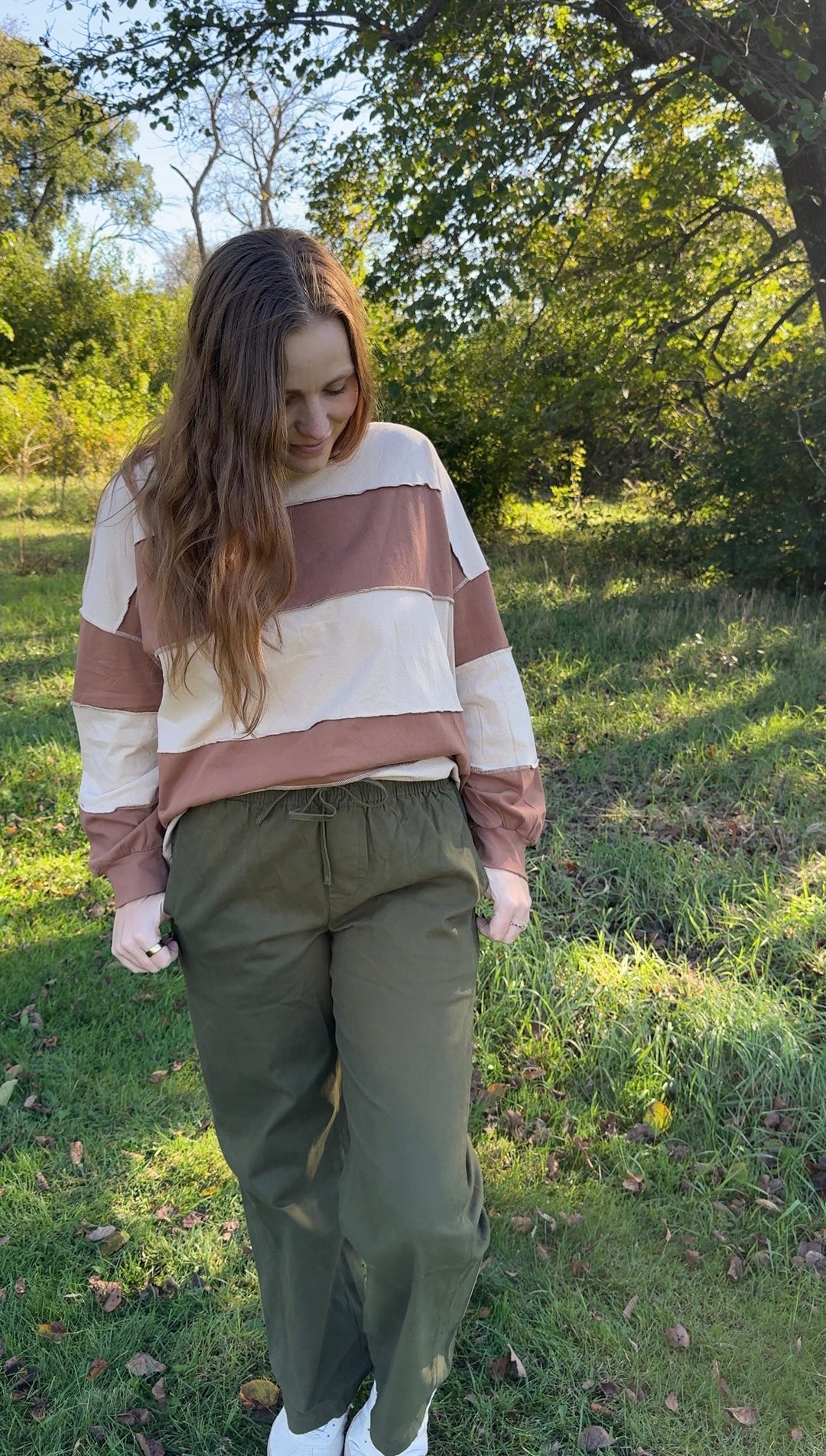 Driftpanel Pullover - Caramel