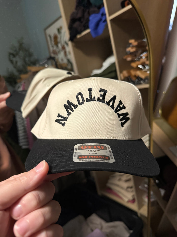 “Wavetown” Custom Embroidered Hat