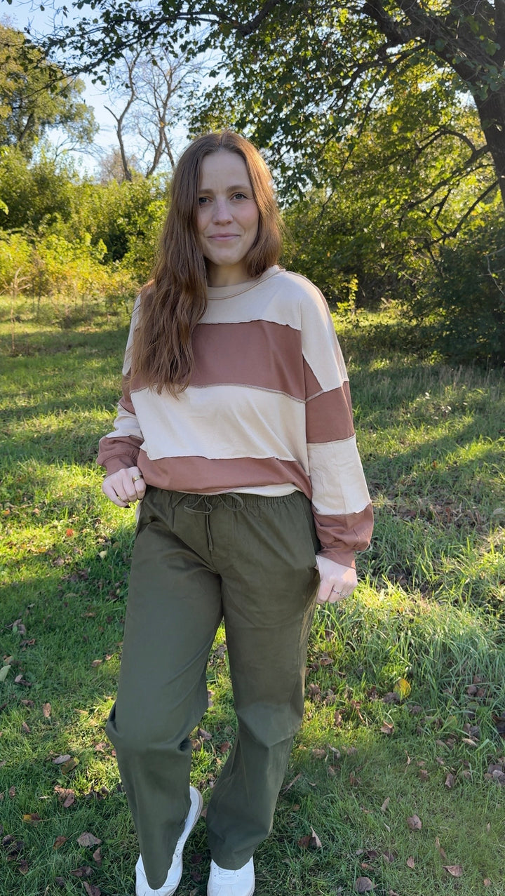 Driftpanel Pullover - Caramel