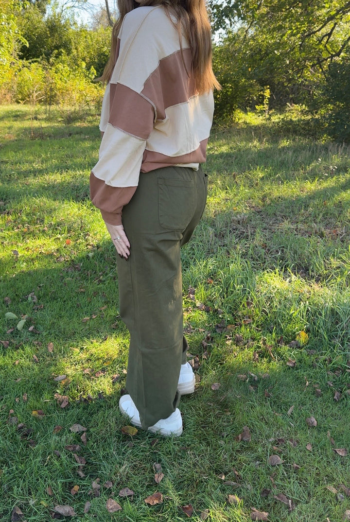 Driftpanel Pullover - Caramel