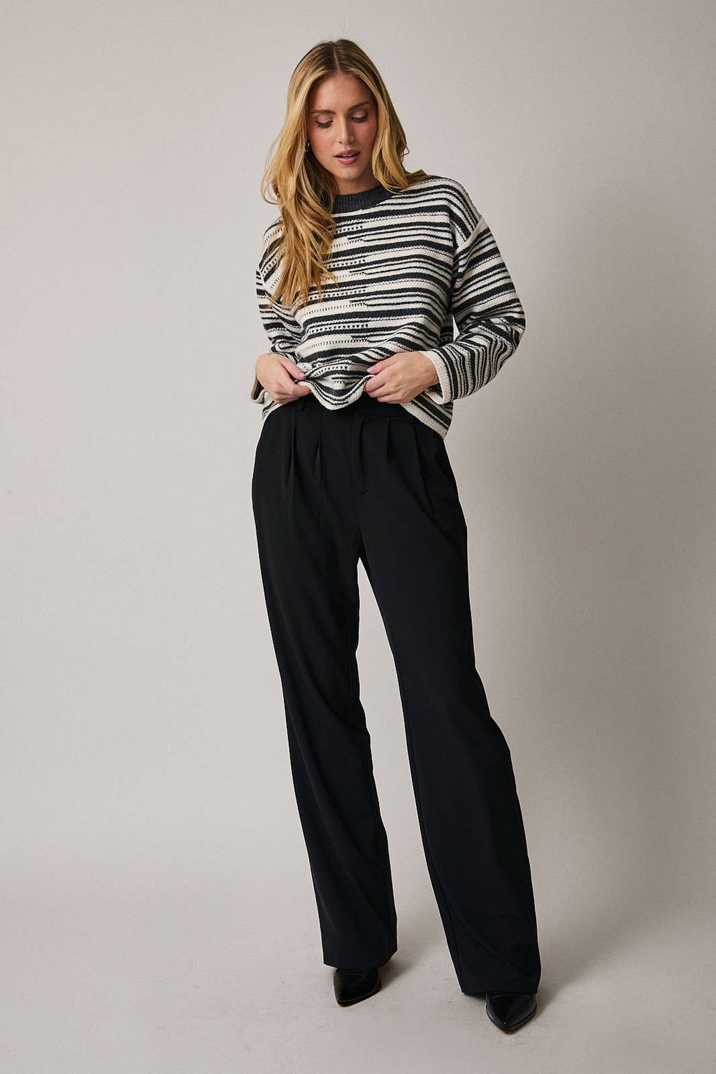 Textured Harmony Sweater